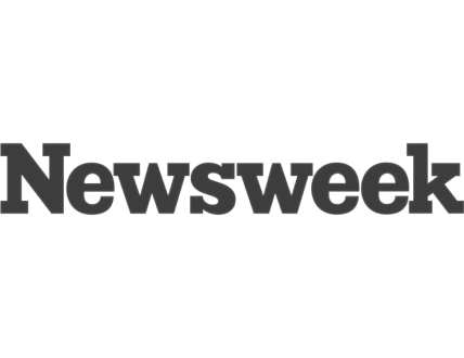 Newsweek logo on a plain background.
